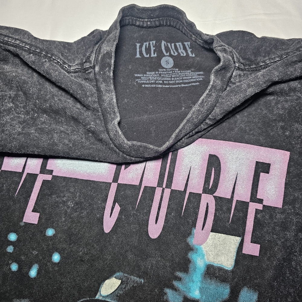 Ice Cube Graphic T-Shirt Size Small Hip Hop 90s Y2K Tee - Picture 3 of 3